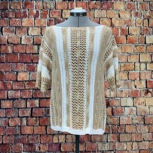 𝅺kerisma Women’s Crochet Short Sleeve T-Shirt